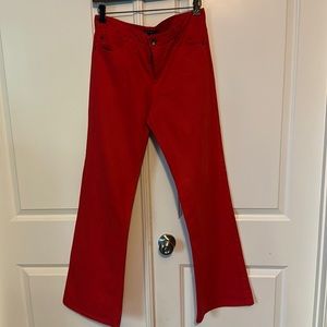 Theory red pants